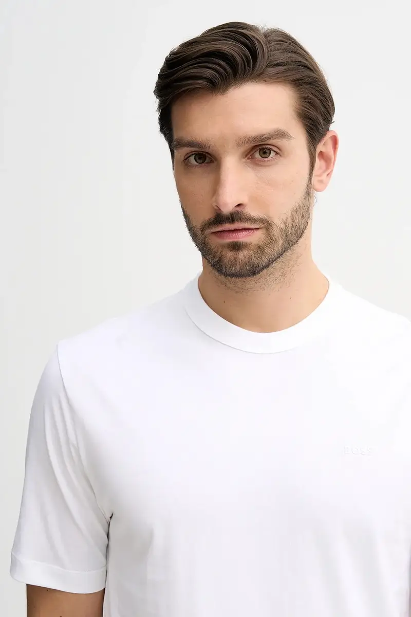 Boss T-shirt Bianco 3980994 miniatura 4