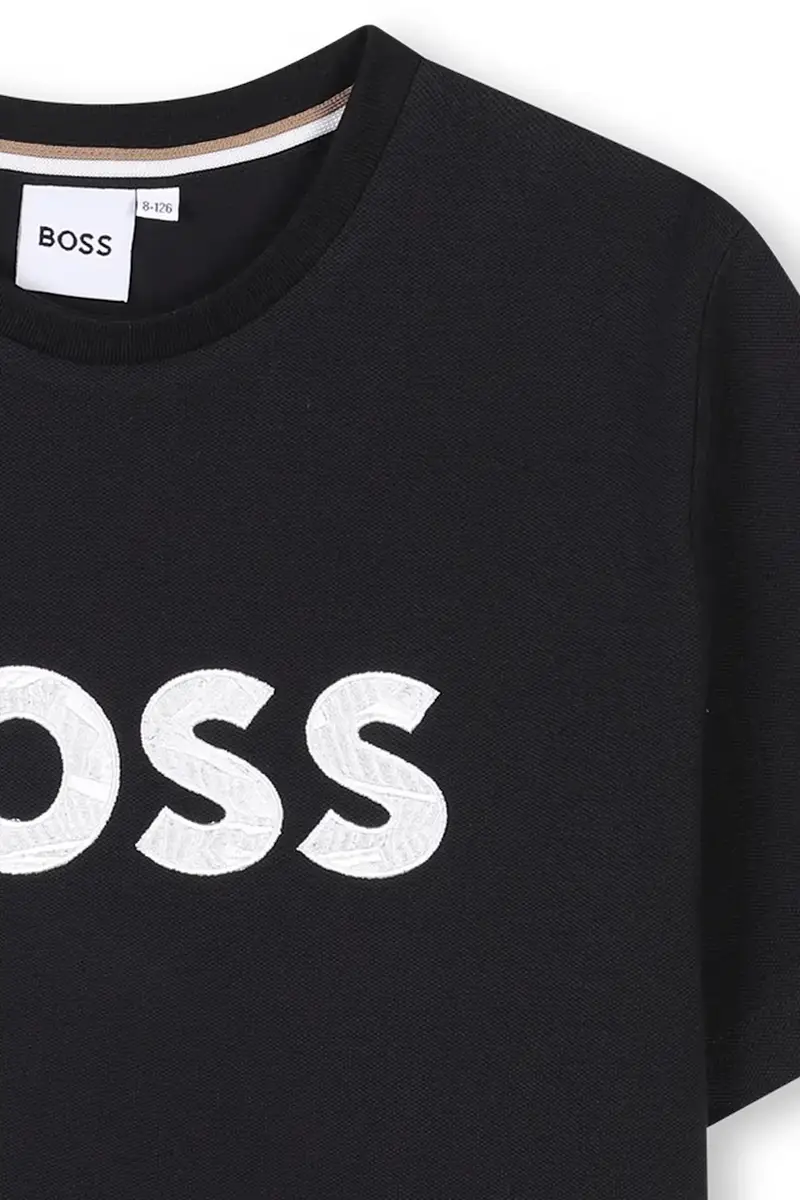 Boss T-shirt Nero 3335343 miniatura 4