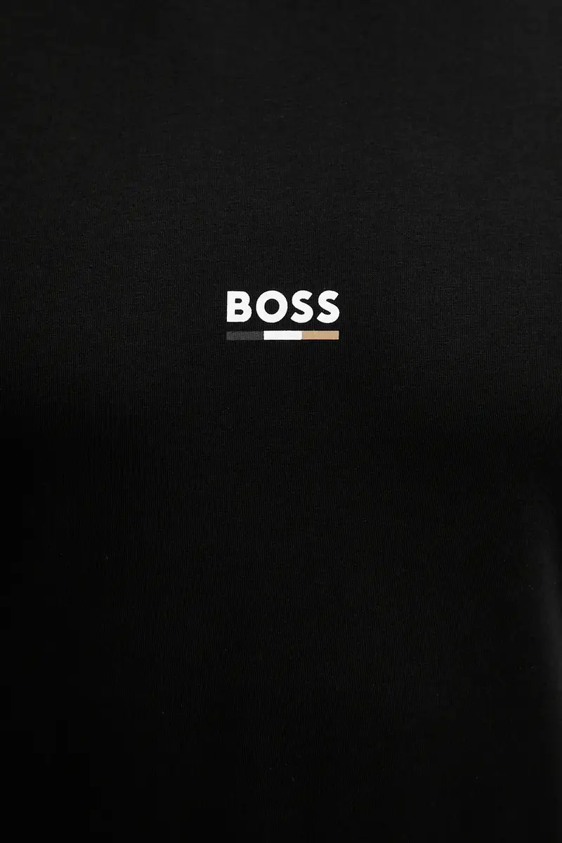 Boss T-shirt Nero 3981550 miniatura 5