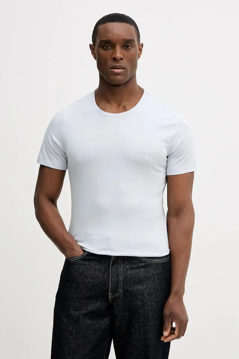 Boss T-shirt Blu 4148177 miniatura 2