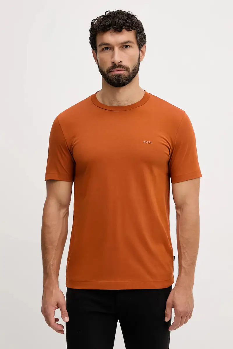 Boss T-shirt Uomo Arancione 3567768