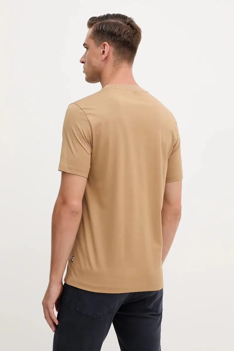 Boss T-shirt Uomo Beige 3242600 miniatura 3