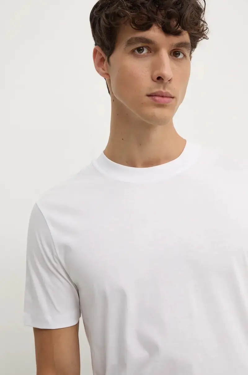 Boss T-shirt Uomo Bianco 3576888 miniatura 4