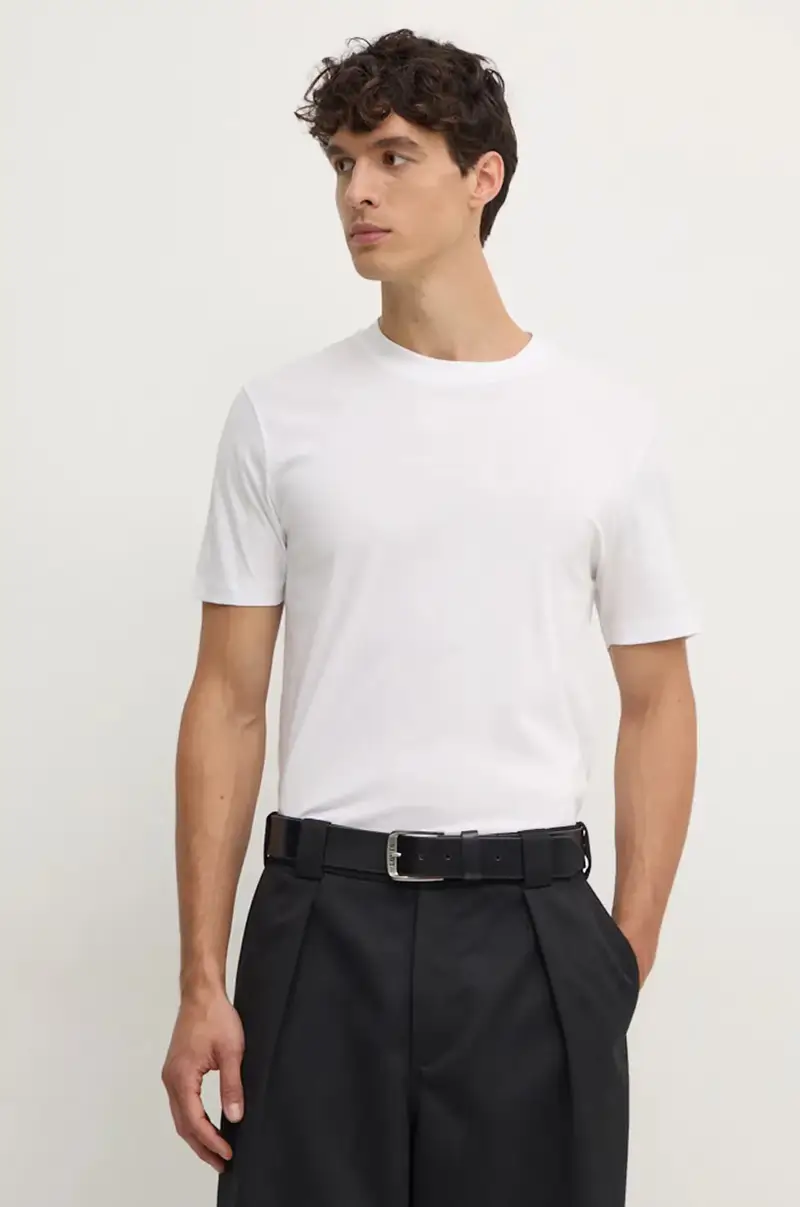 Boss T-shirt Uomo Bianco 3576888