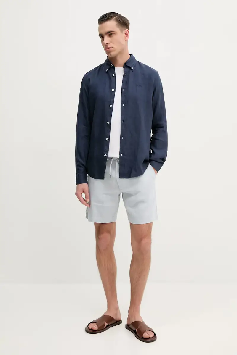 Boss T-shirt Uomo Bianco 3301083 miniatura 2