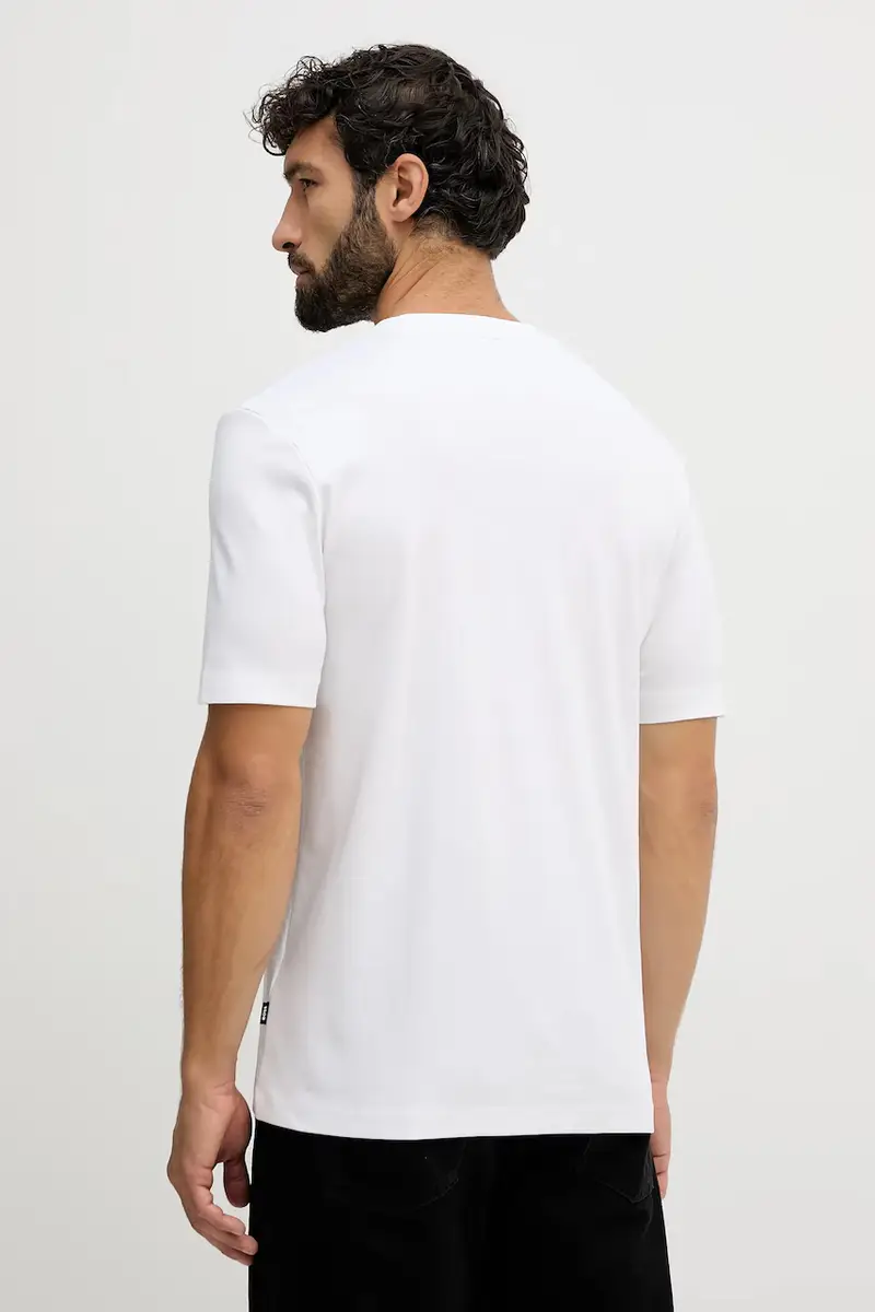 Boss T-shirt Uomo Bianco 3766350 miniatura 3