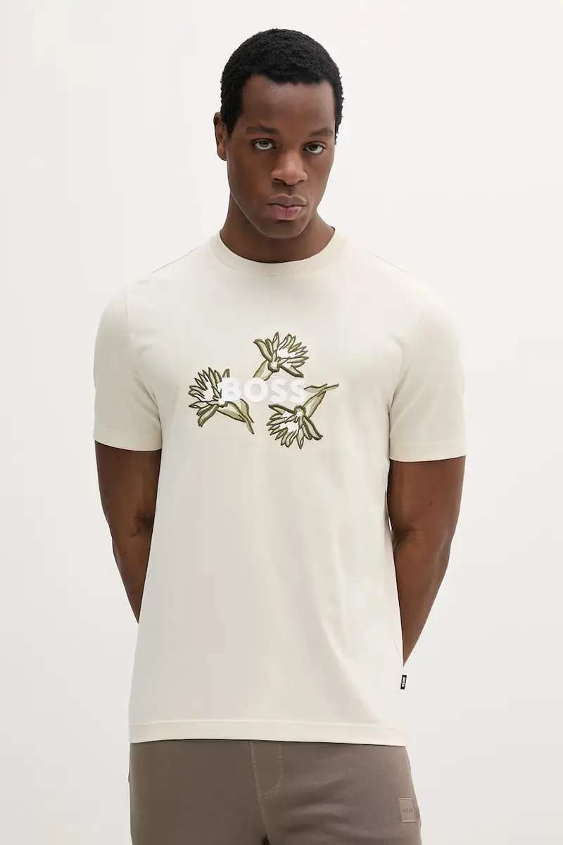 Boss T-shirt Uomo Bianco 3121404