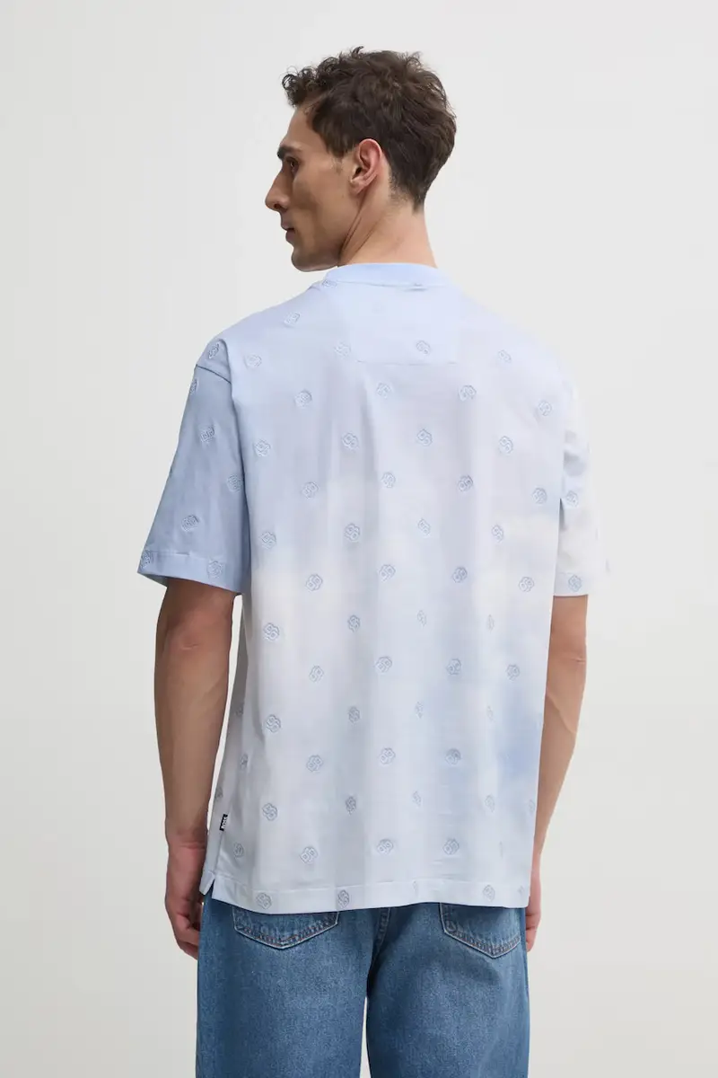 Boss T-shirt Uomo Blu 3312403 miniatura 3
