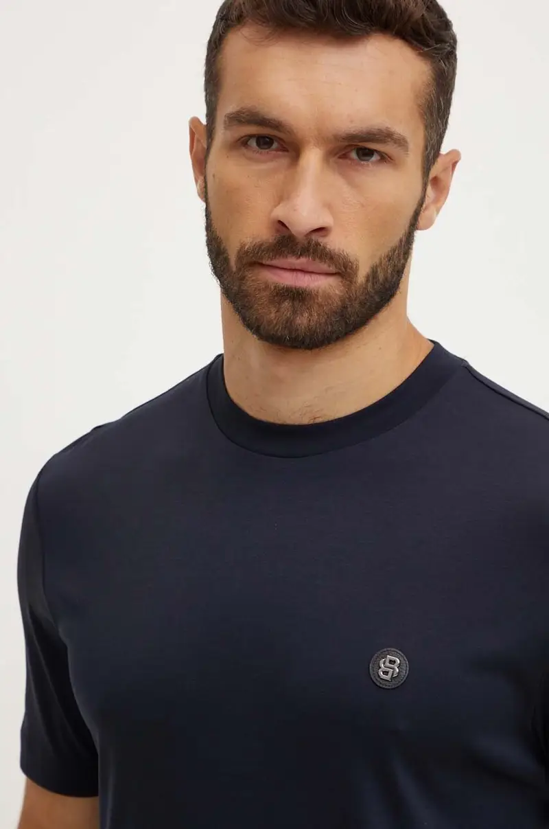 Boss T-shirt Uomo Blu 3245853 miniatura 3