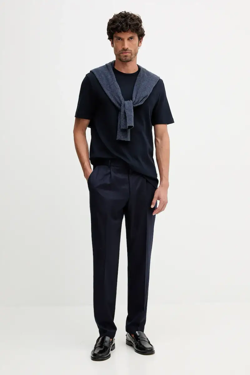 Boss T-shirt Uomo Blu 3595240 miniatura 2