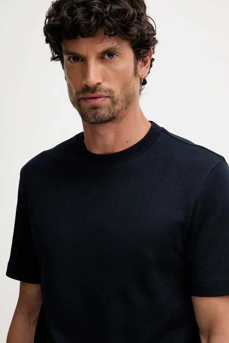 Boss T-shirt Uomo Blu 3595240 miniatura 4