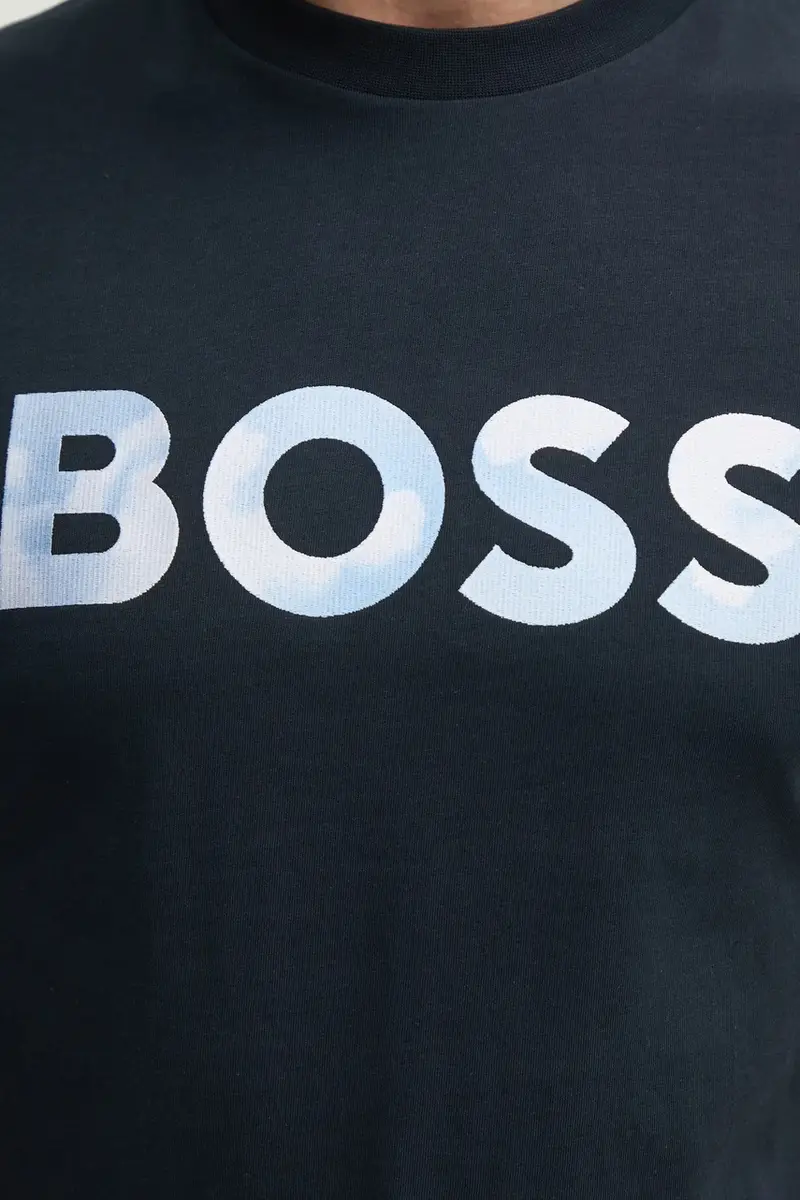 Boss T-shirt Uomo Blu 3133428 miniatura 5