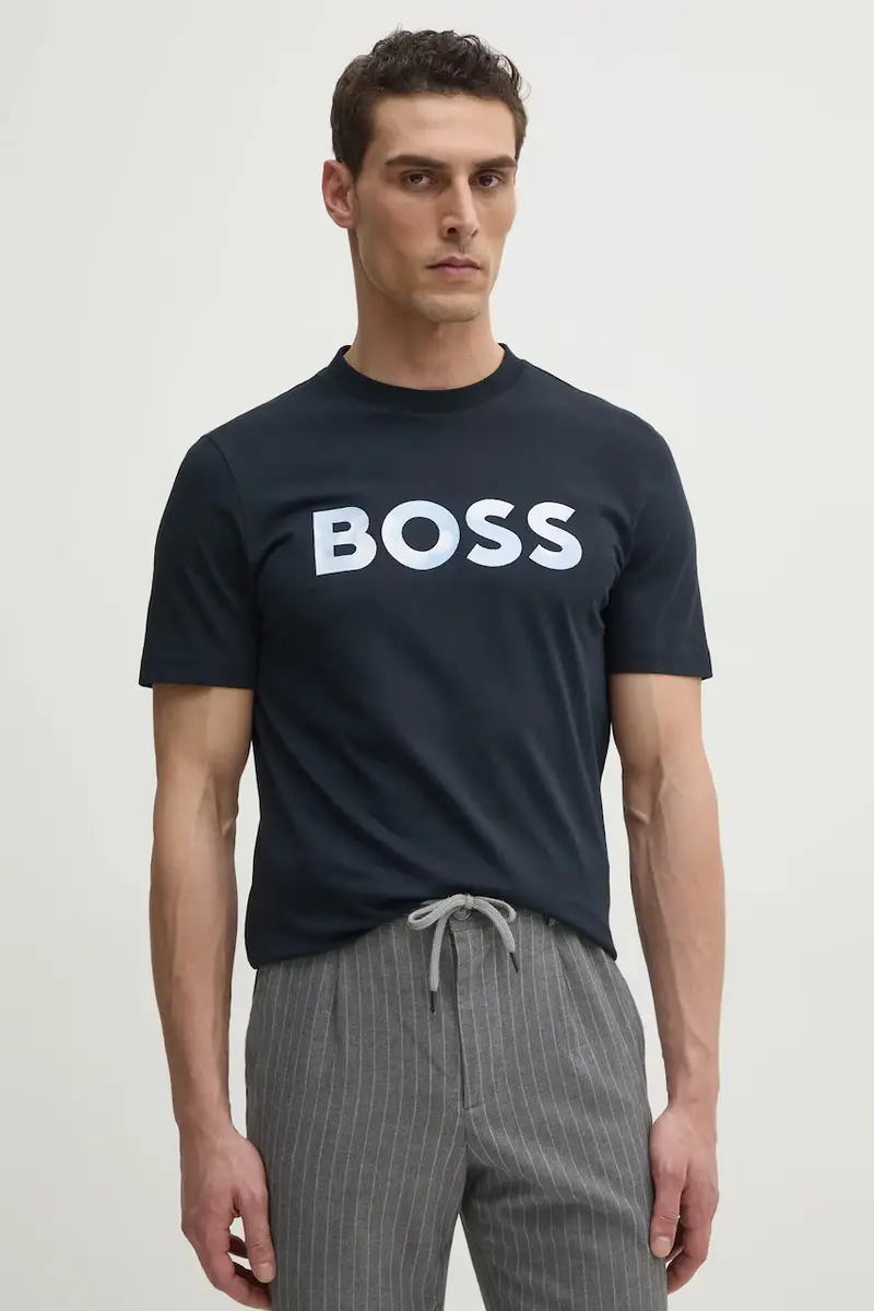 Boss T-shirt Uomo Blu 3133428