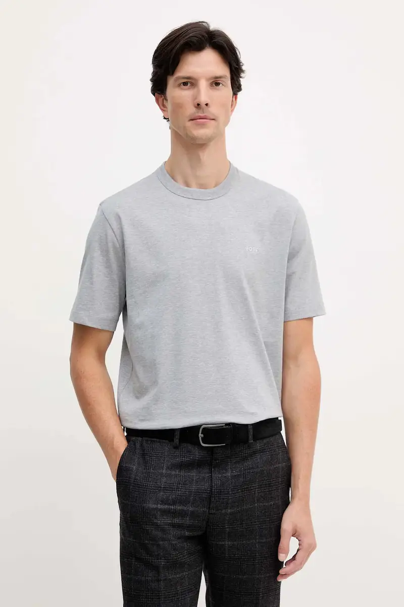 Boss T-shirt Uomo Grigio 3611244