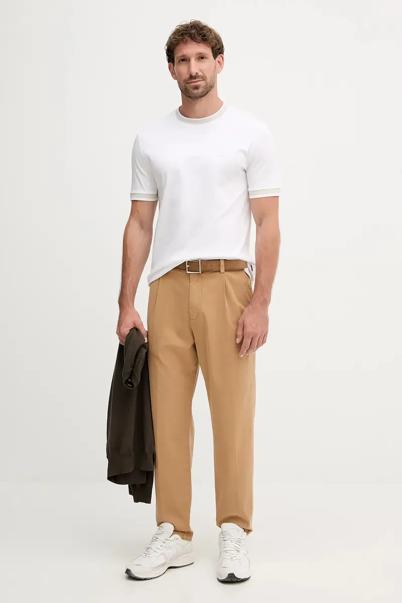 Boss T-shirt Uomo Bianco 3577610 miniatura 2