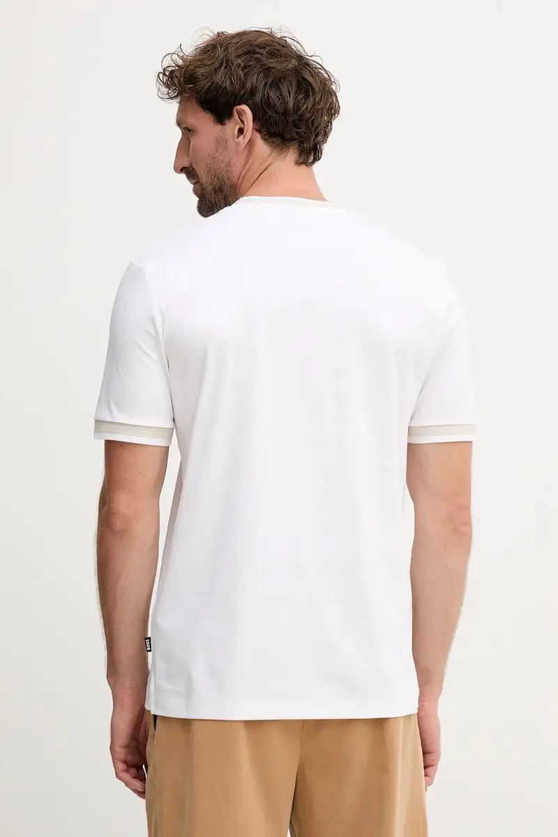 Boss T-shirt Uomo Bianco 3577610 miniatura 3