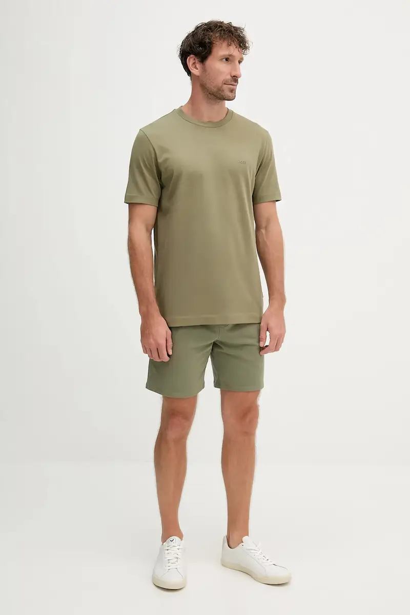 Boss T-shirt Uomo Verde 3158678 miniatura 2