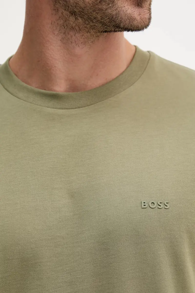 Boss T-shirt Uomo Verde 3158678 miniatura 4