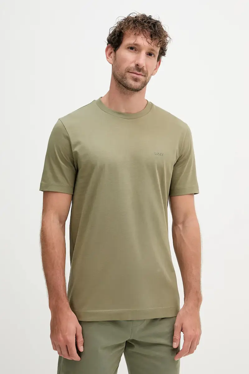 Boss T-shirt Uomo Verde 3158678