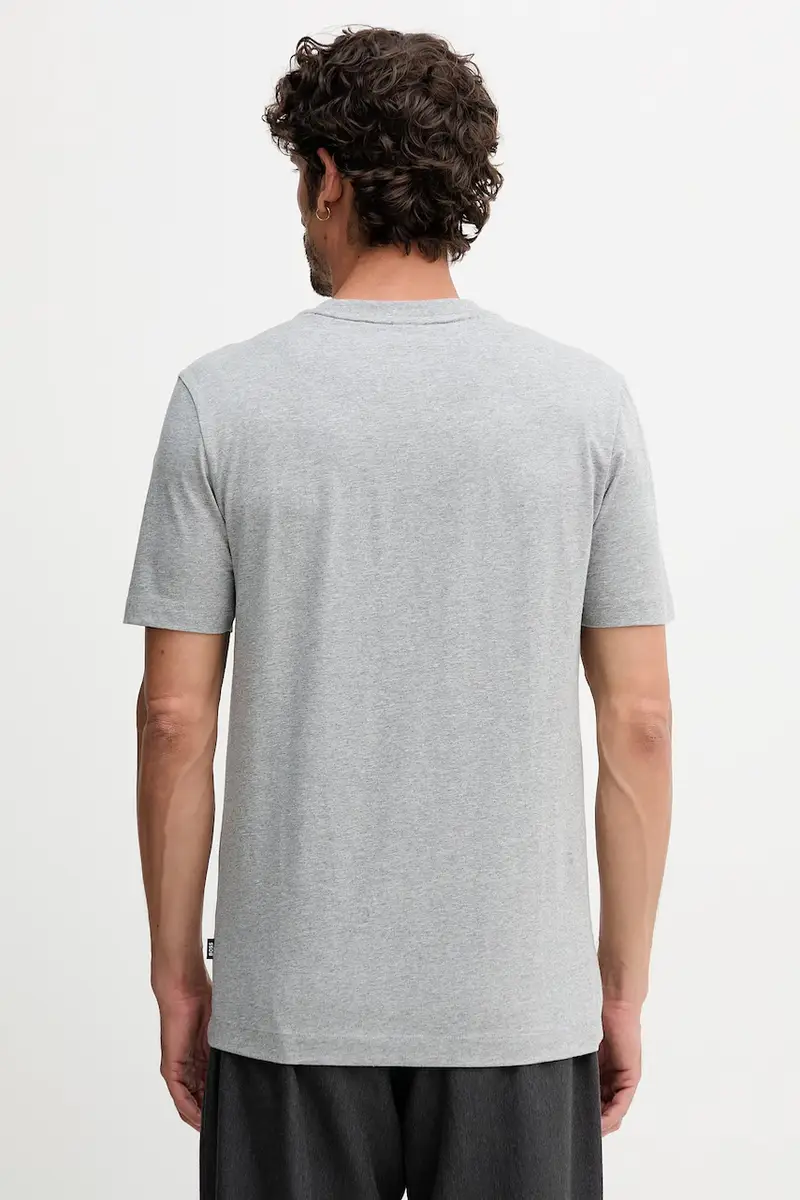 Boss T-shirt Uomo Grigio 3608634 miniatura 3