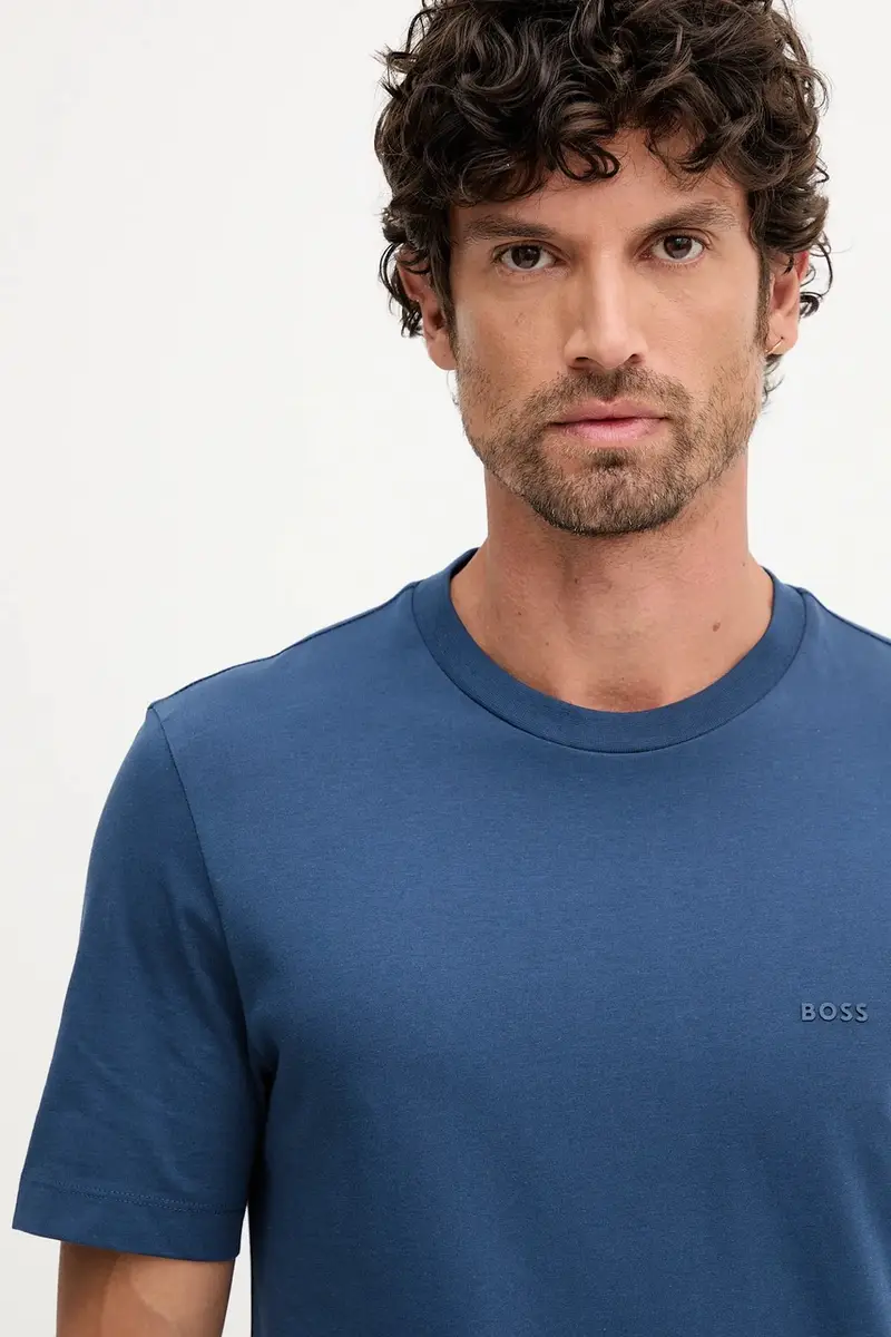 Boss T-shirt Uomo Turchese 3667551 miniatura 4