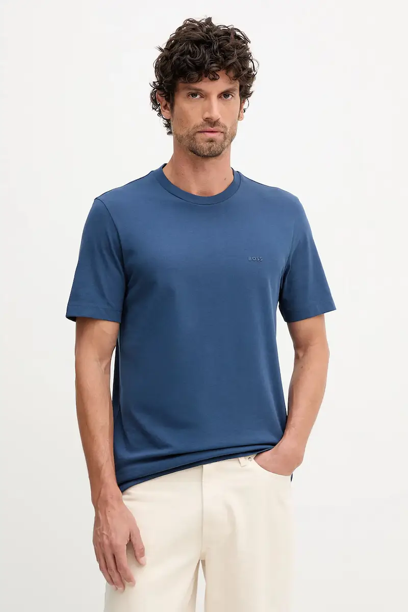 Boss T-shirt Uomo Verde 3667551