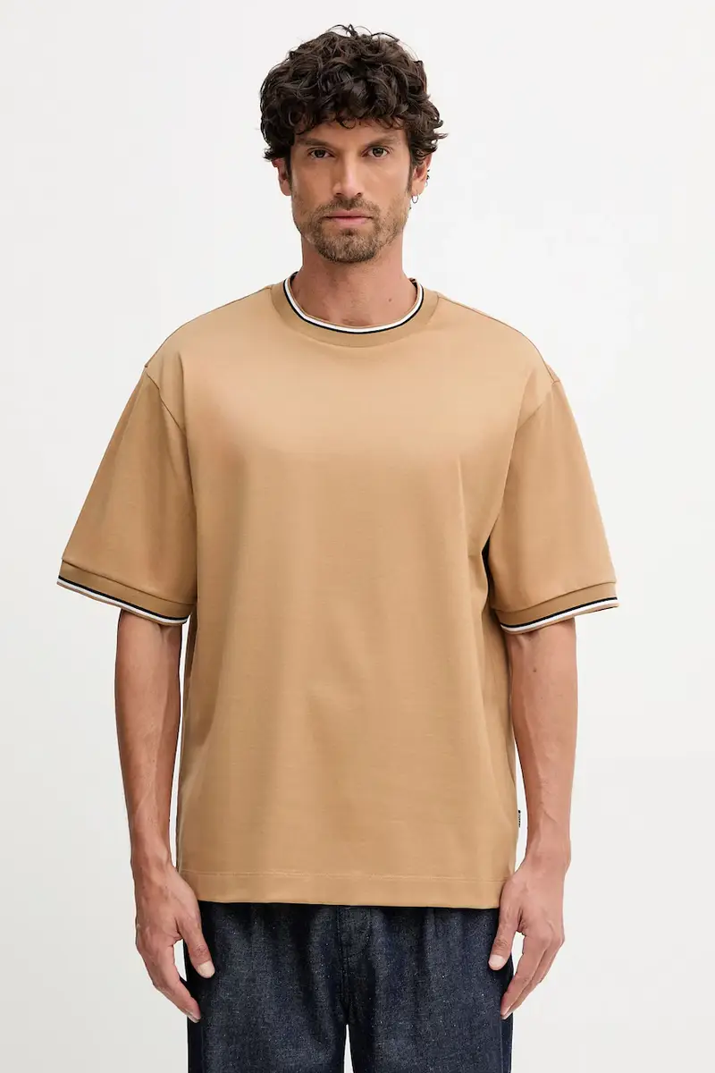 Boss T-shirt Uomo Verde 3669837