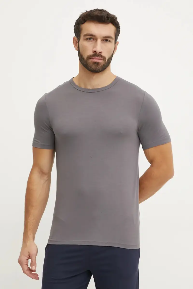 Boss T-shirt Uomo Blu 3314017 miniatura 2