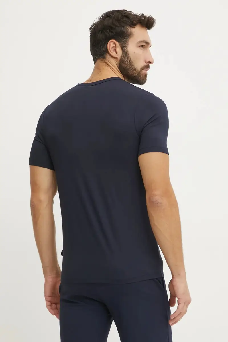 Boss T-shirt Uomo Blu 3314017 miniatura 5