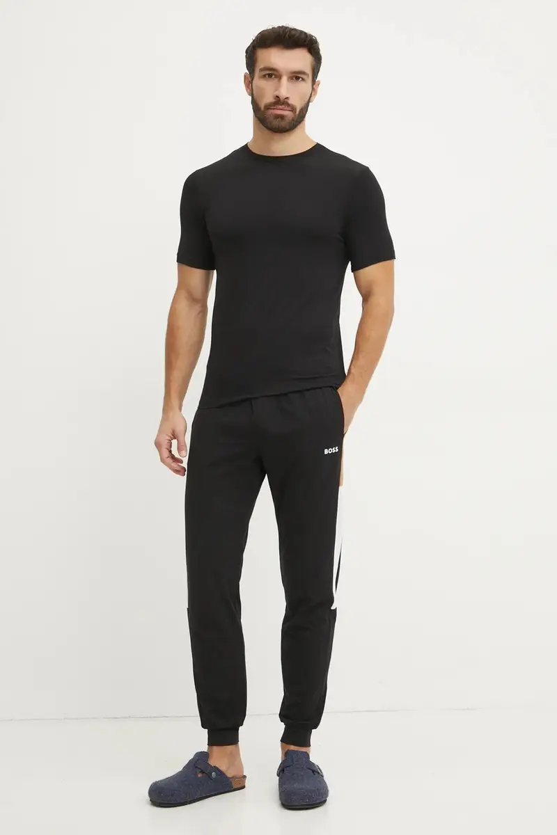 Boss T-shirt Uomo Nero 3327369 miniatura 2