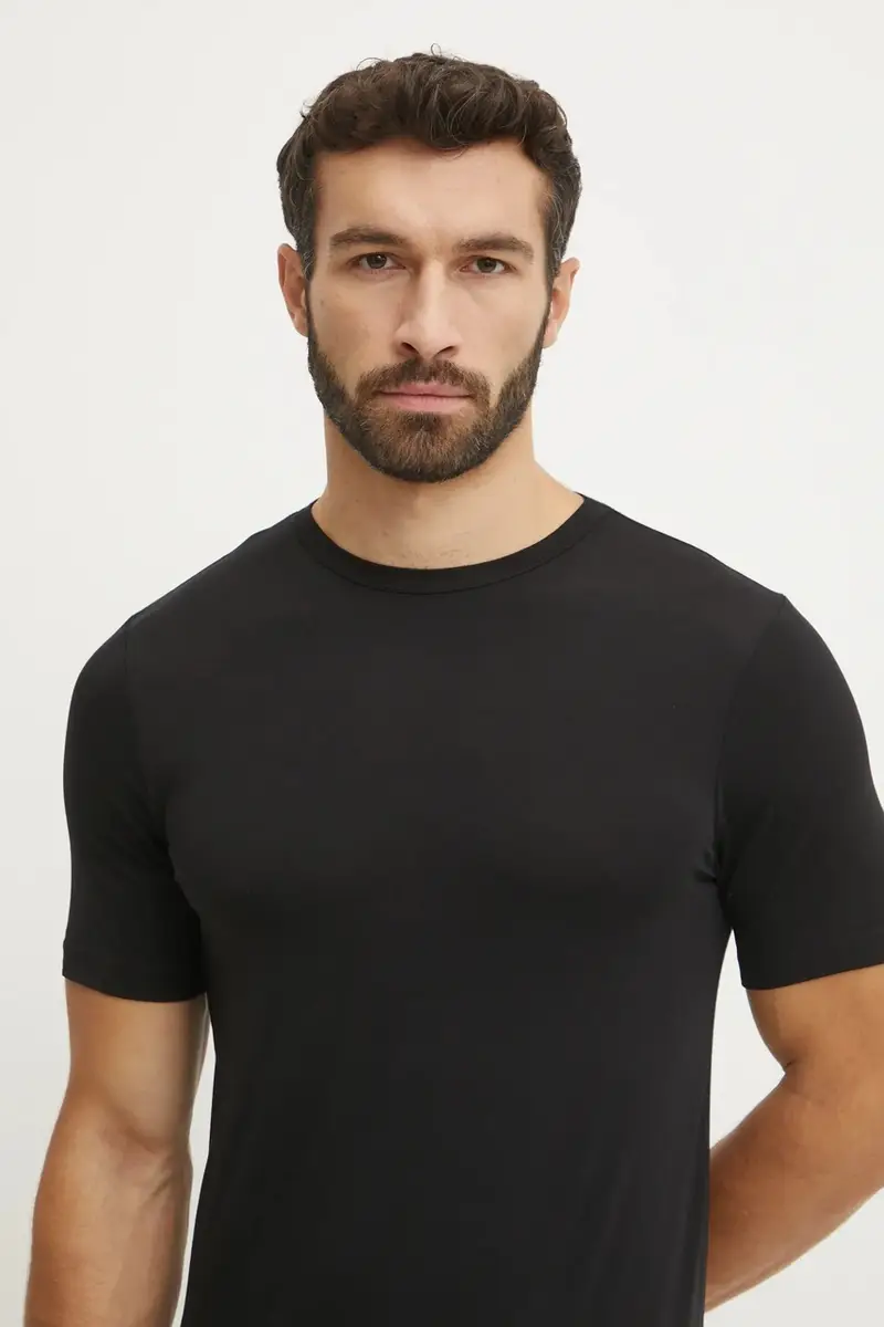 Boss T-shirt Uomo Nero 3327369 miniatura 4