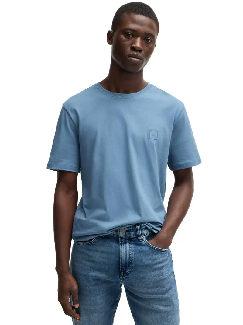 Boss T-shirt Azzurro 2538787 miniatura 2