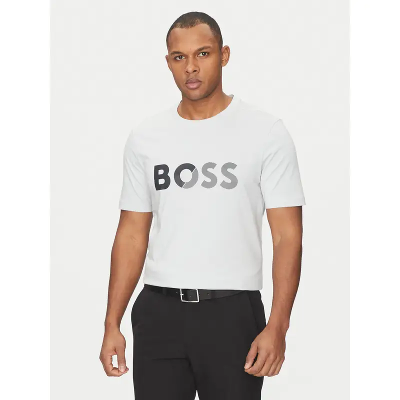 Boss T-shirt Grigio 3211995