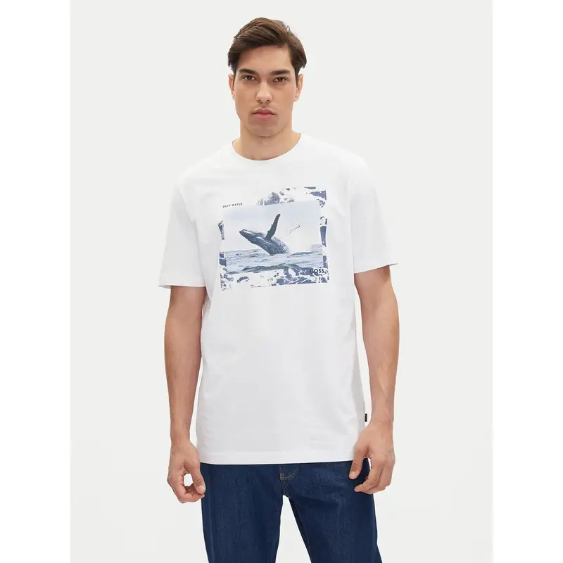 Boss T-shirt Bianco 3954266