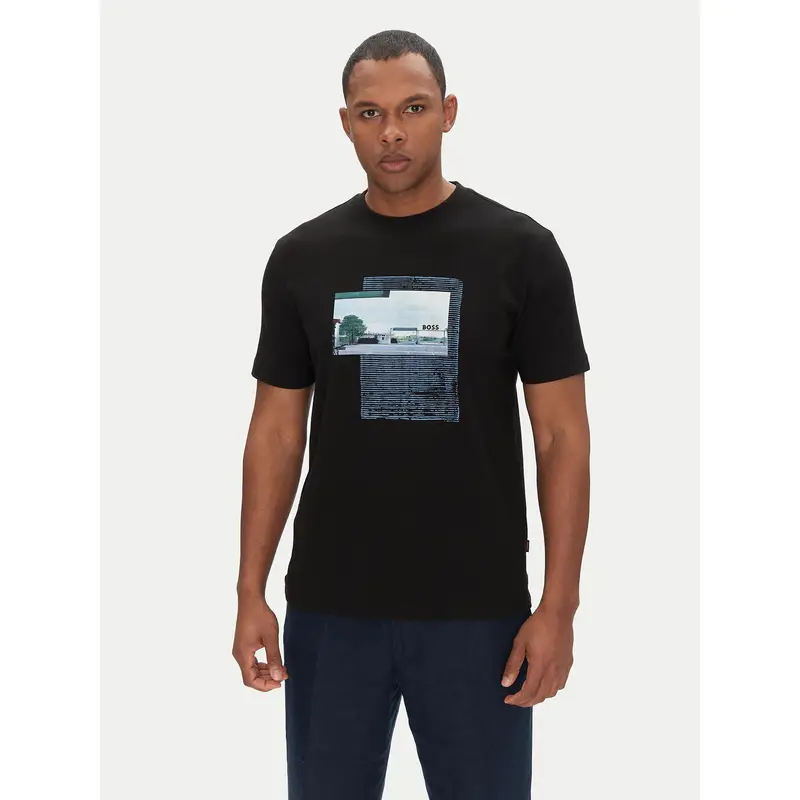 T-shirt Te_Ontheway 50539180 Nero Regular Fit