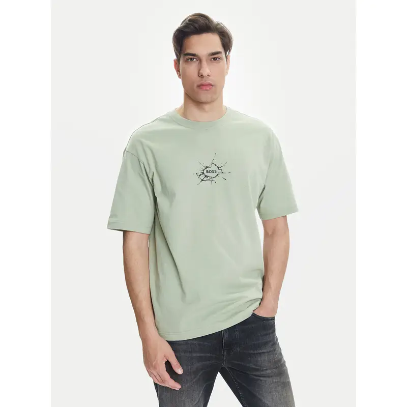 Boss T-shirt Verde 3225469