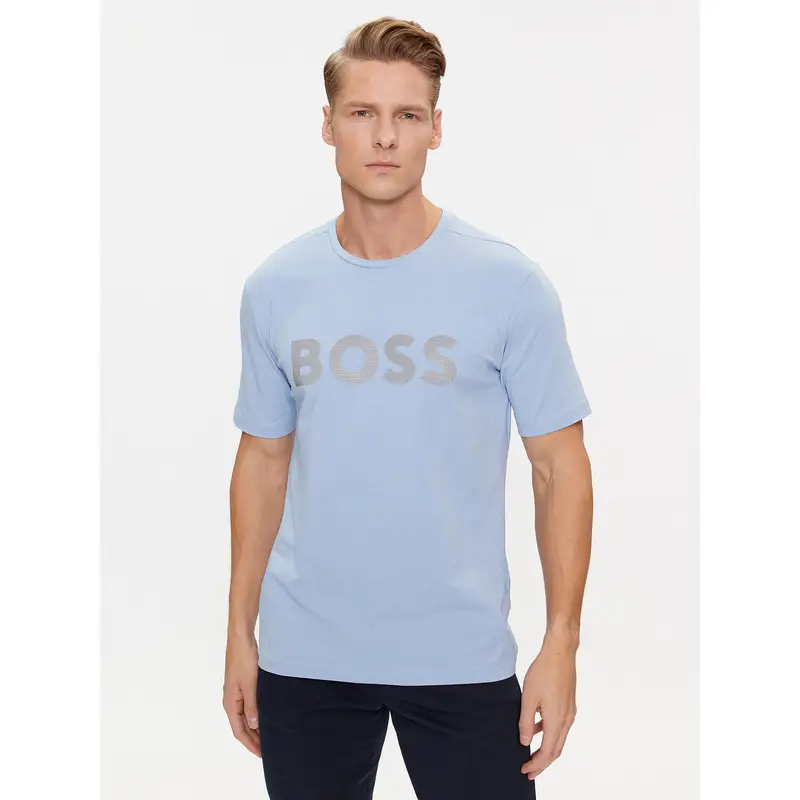 Boss T-shirt Azzurro 3203478