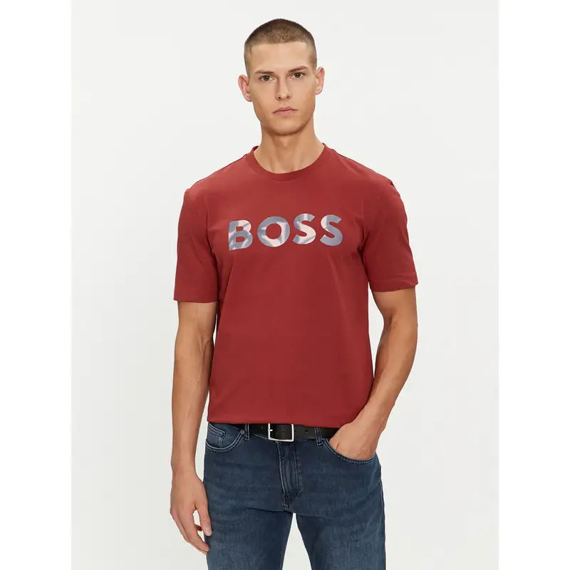 Boss T-shirt Rosso 3204769