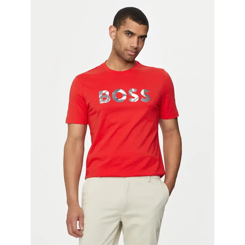 Boss T-shirt Rosso 3204770