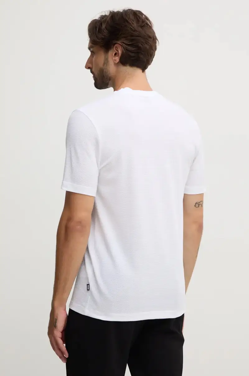 Boss T-shirt Bianco 4168546 miniatura 3