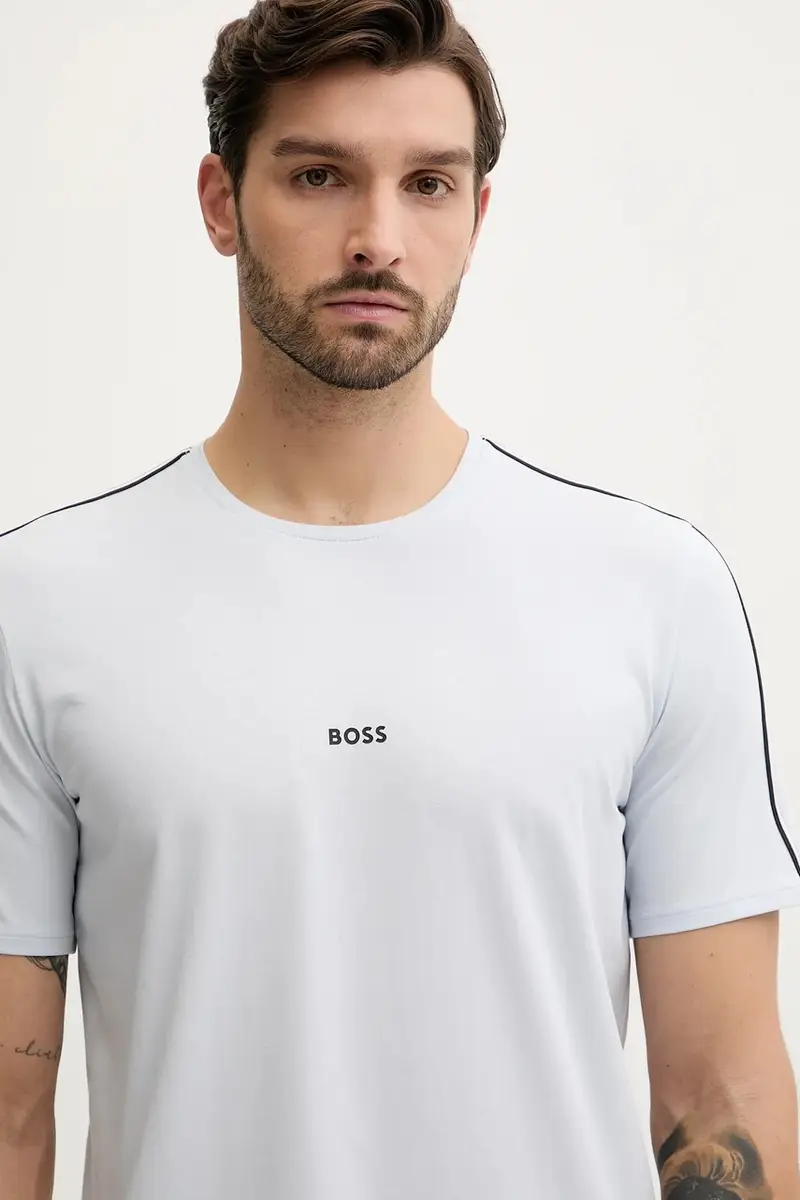Boss T-shirt Blu 3981041 miniatura 4