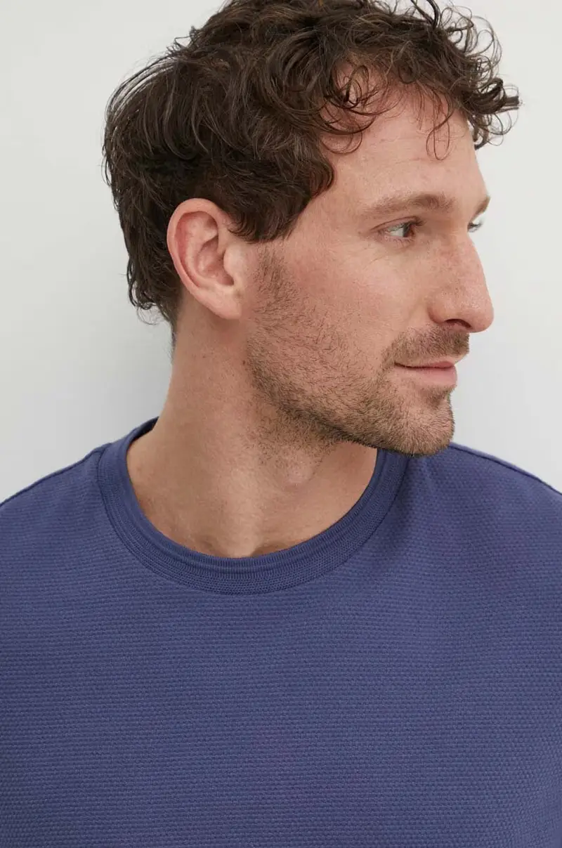 Boss T-shirt Uomo Blu 2885791 miniatura 4