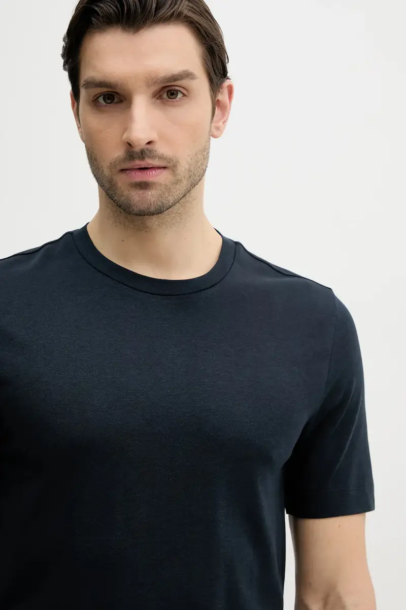 Boss T-shirt Uomo Blu 3315013 miniatura 4