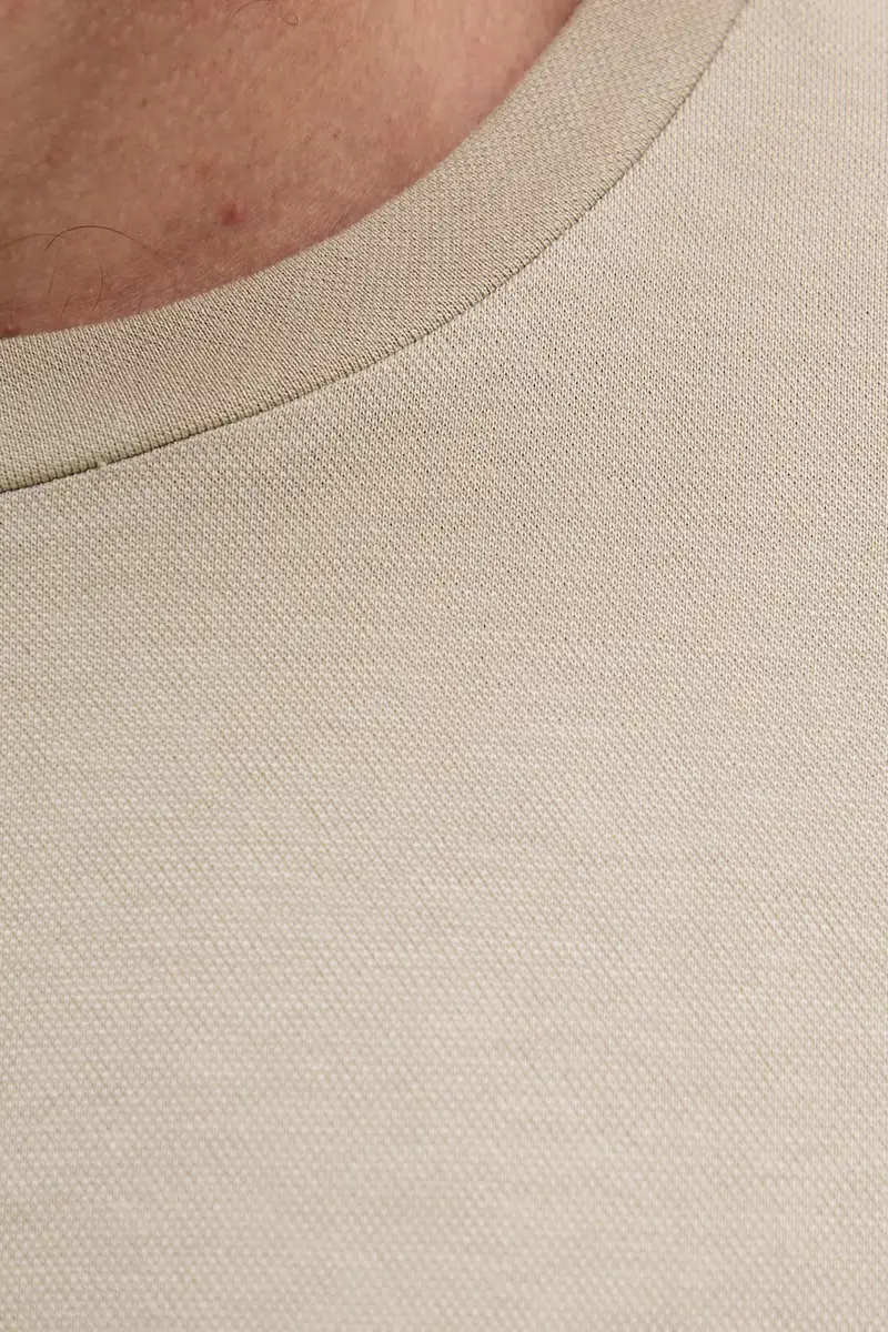 Boss T-shirt Uomo Beige 3123089 miniatura 5