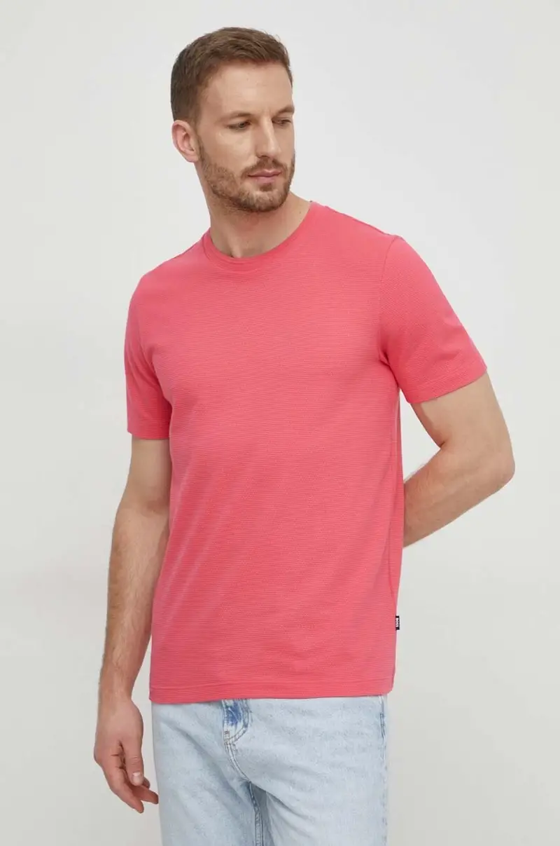 Boss T-shirt Uomo Rosa 2233903