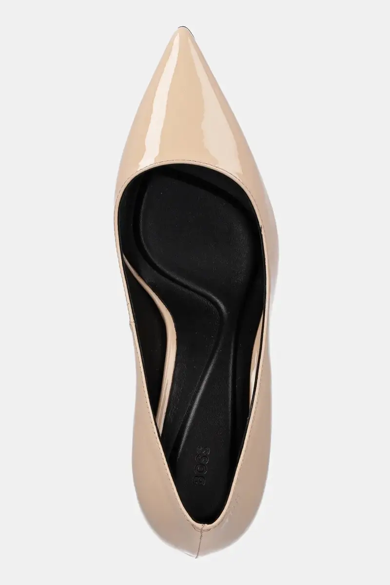 tacchi in pelle Gracey colore beige 50552759 miniatura 4