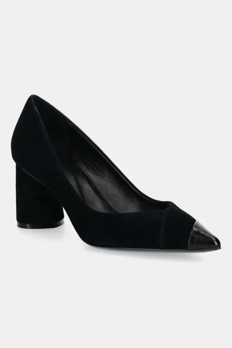 tacchi in pelle scamosciata Gracey colore nero 50548592