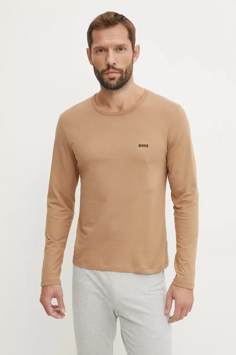 top a maniche lunghe in cotone pacco da 3 colore nero 50492321 miniatura 2