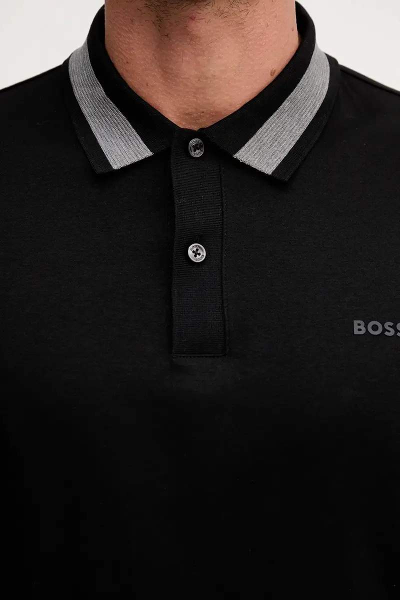 Boss Top Uomo Nero 3646323 miniatura 5
