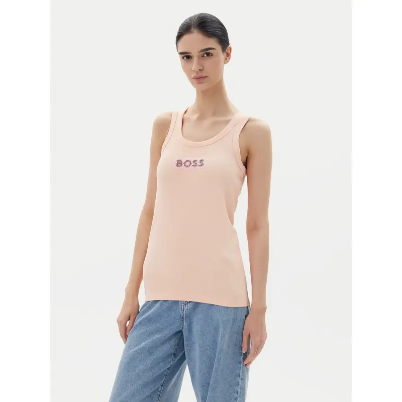 Top C-Ematite 50536985 Arancione Slim Fit